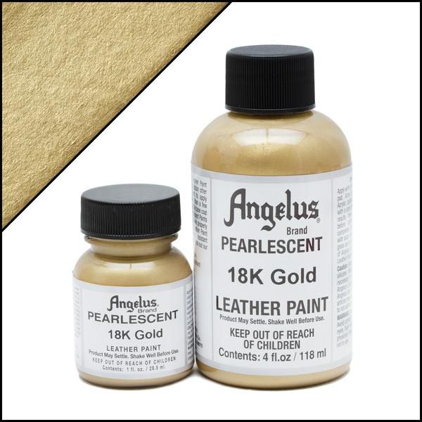 Angelus Pearlescent 18K Gold paint