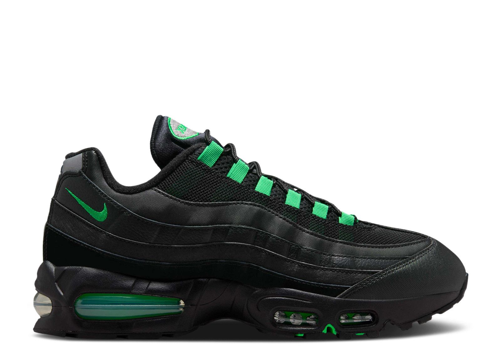 Nike Air Max 95 OG Big Bubble Black Green Shock - IB1667-002