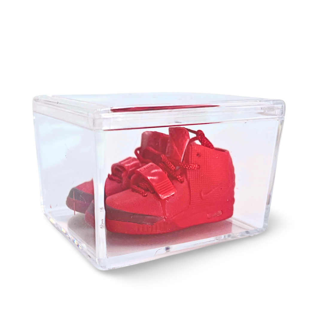 Miniature Sneakers - Nike Air Yeezy - Red October