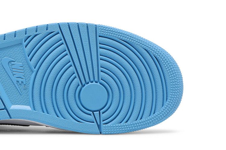 Nike Air Jordan 1 Mid University Blue Black - BQ6472-102