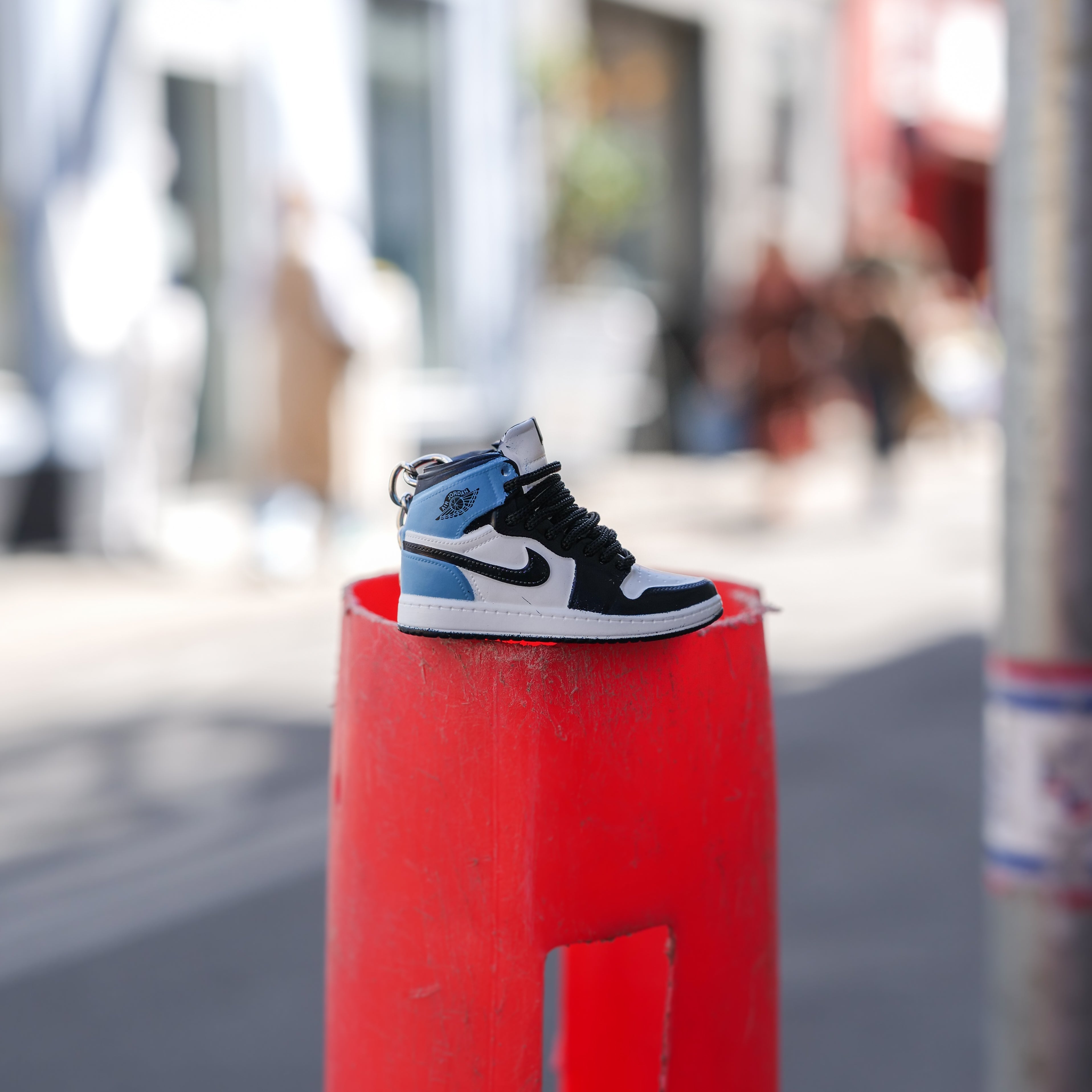 Porte-clés - Nike Jordan 1 Obsidian UNC