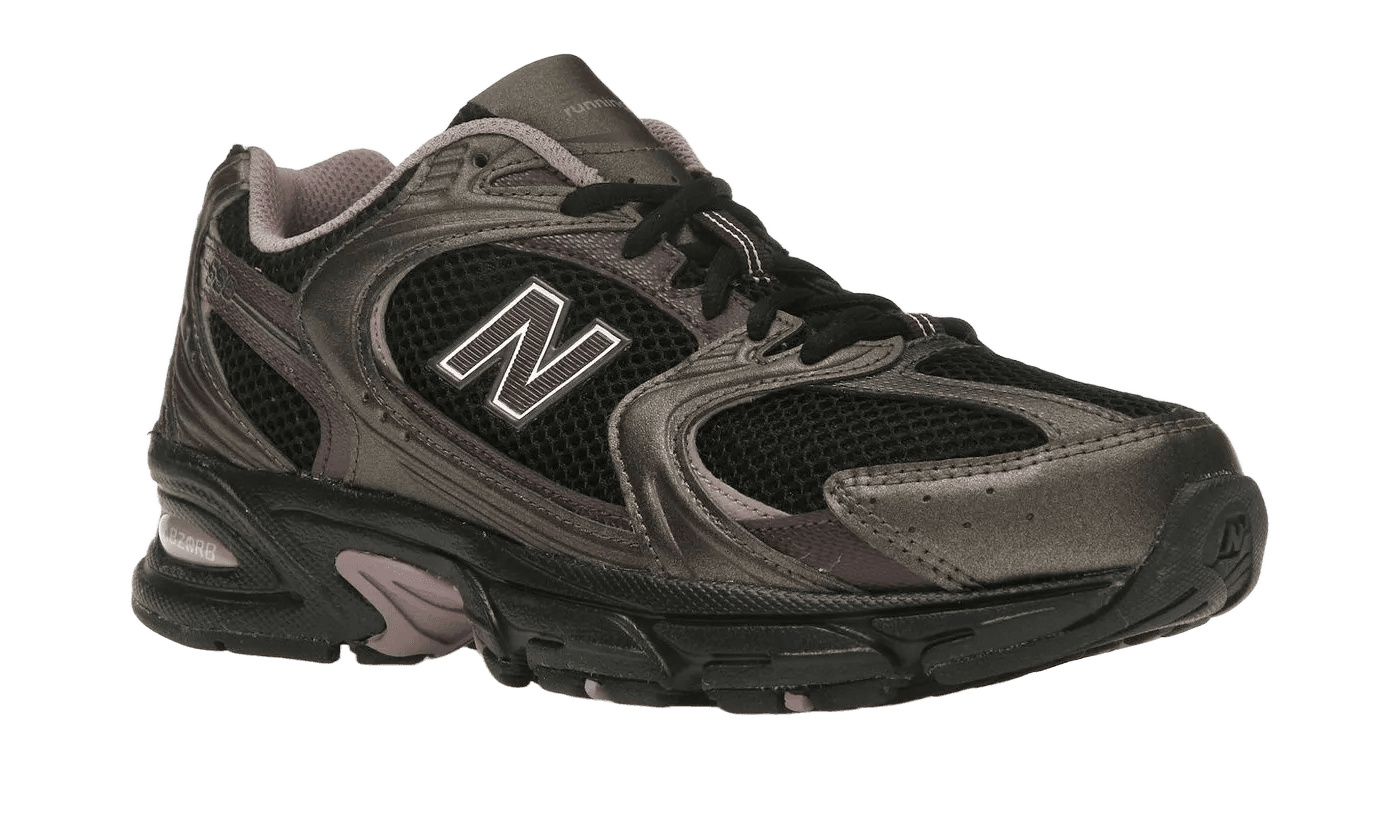 New Balance 530 Black Metallic Plum Brown - MR530ADD