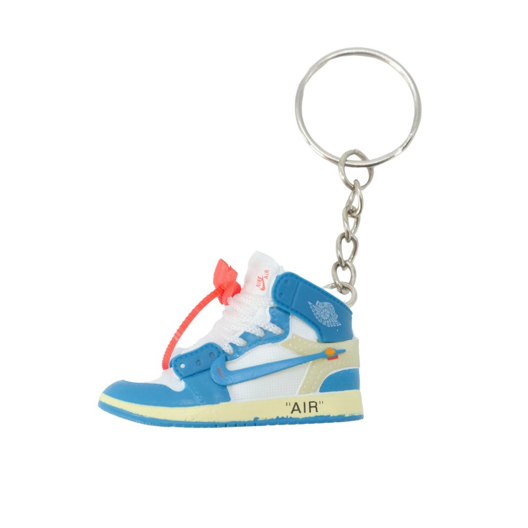 Porte-clés - Jordan 1 High Off-White University Blue