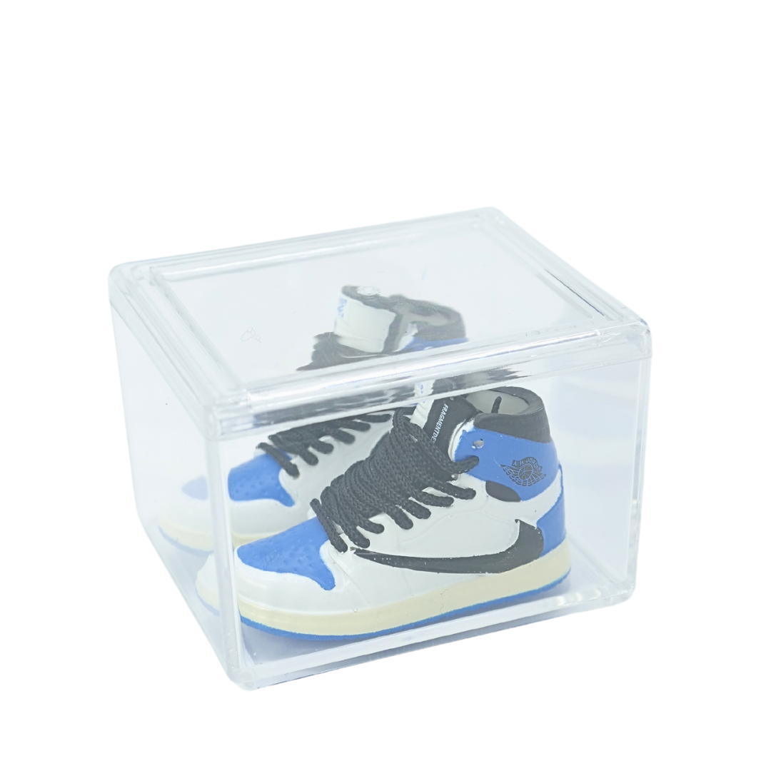 Miniature Sneakers - Jordan 1 Retro High OG SP Fragment x Travis Scott