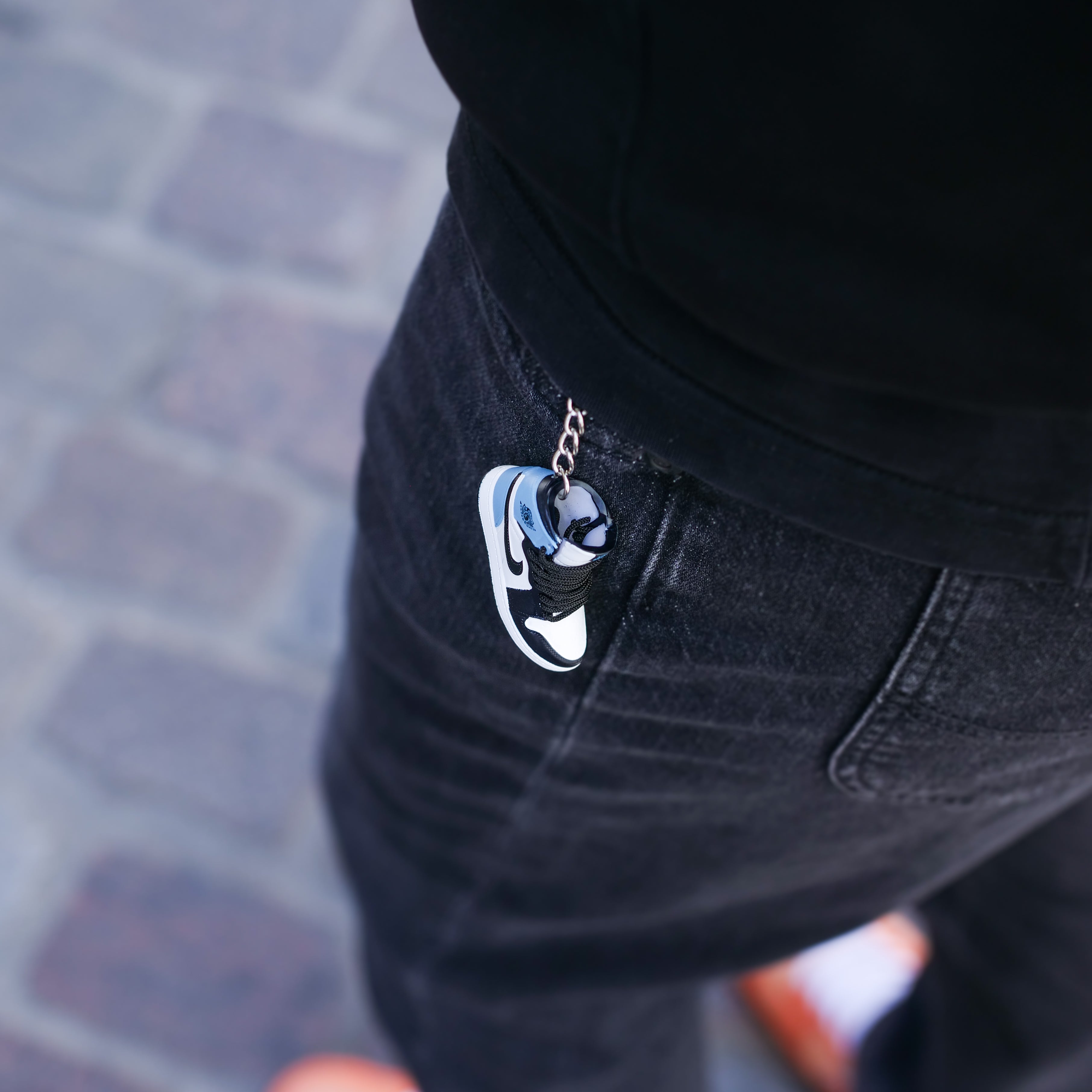 Porte-clés - Nike Jordan 1 Obsidian UNC