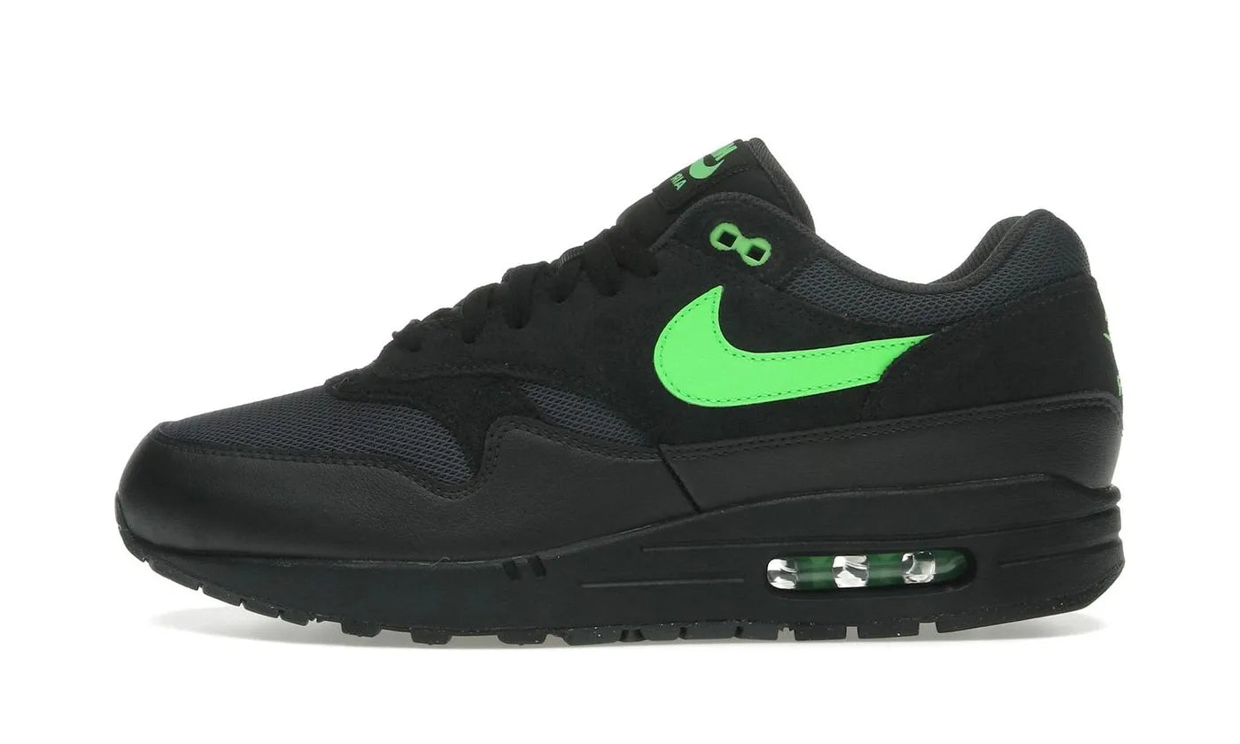 Nike Air Max 1 Essential Black Green Strike - FZ5808-012