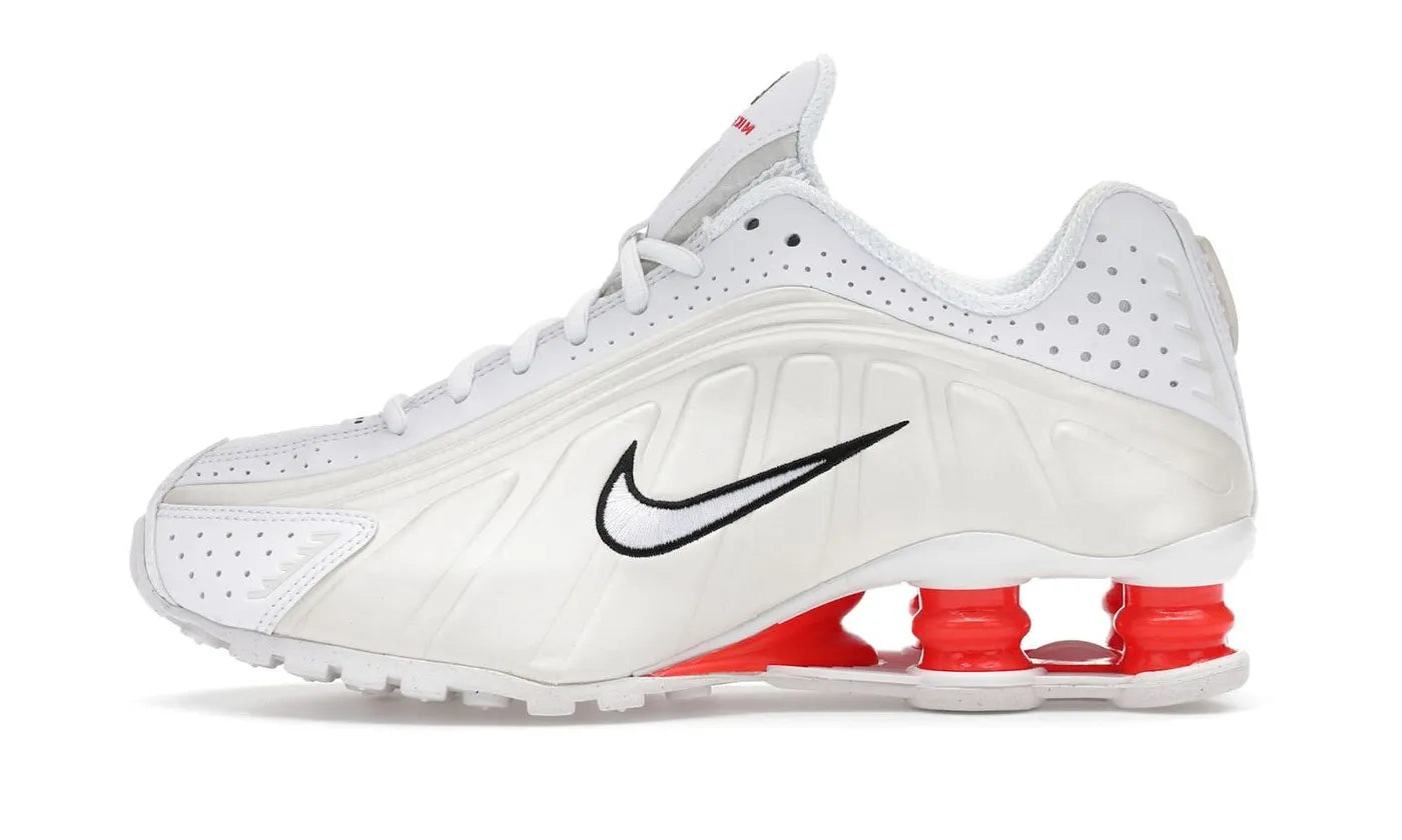 Nike Shox R4 White Phantom Picante Red - AR3565-103
